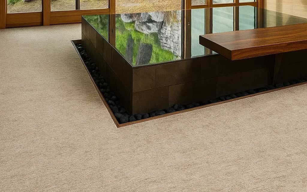 Ambiente con Alfombras de vinil instalado: fotografía de Grupo Dekor