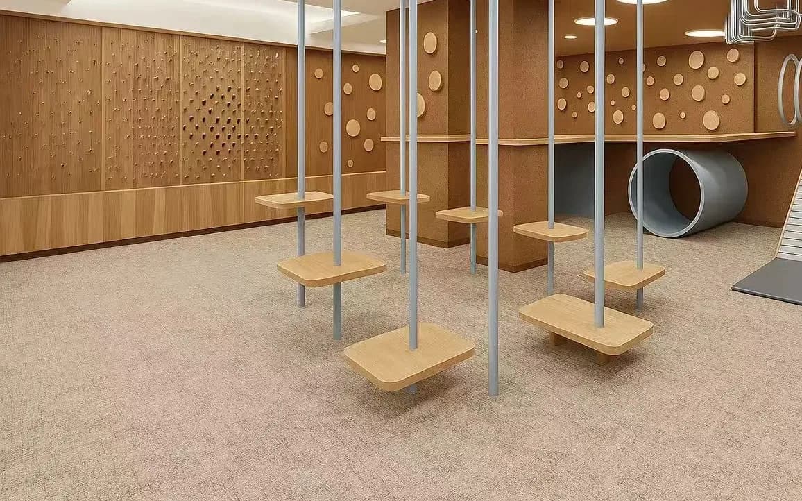Ambiente con Alfombras de vinil instalado: fotografía de Grupo Dekor