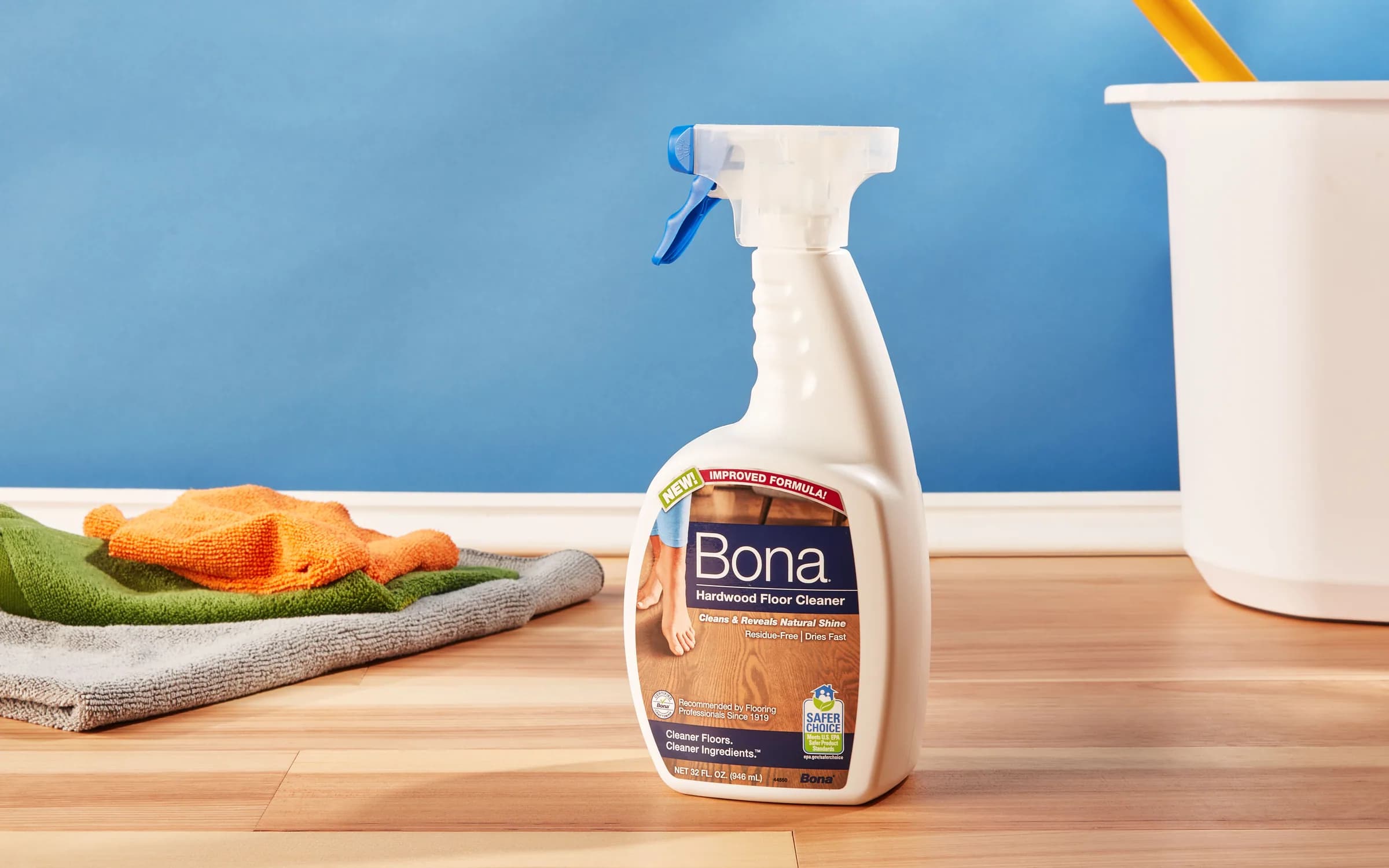 Productos de limpieza Bona: fotografía de Grupo Dekor