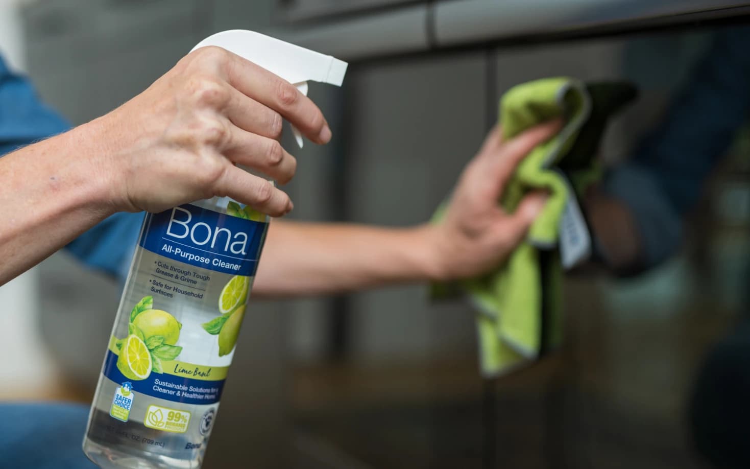 Ambiente con Productos de limpieza Bona instalado: fotografía de Grupo Dekor