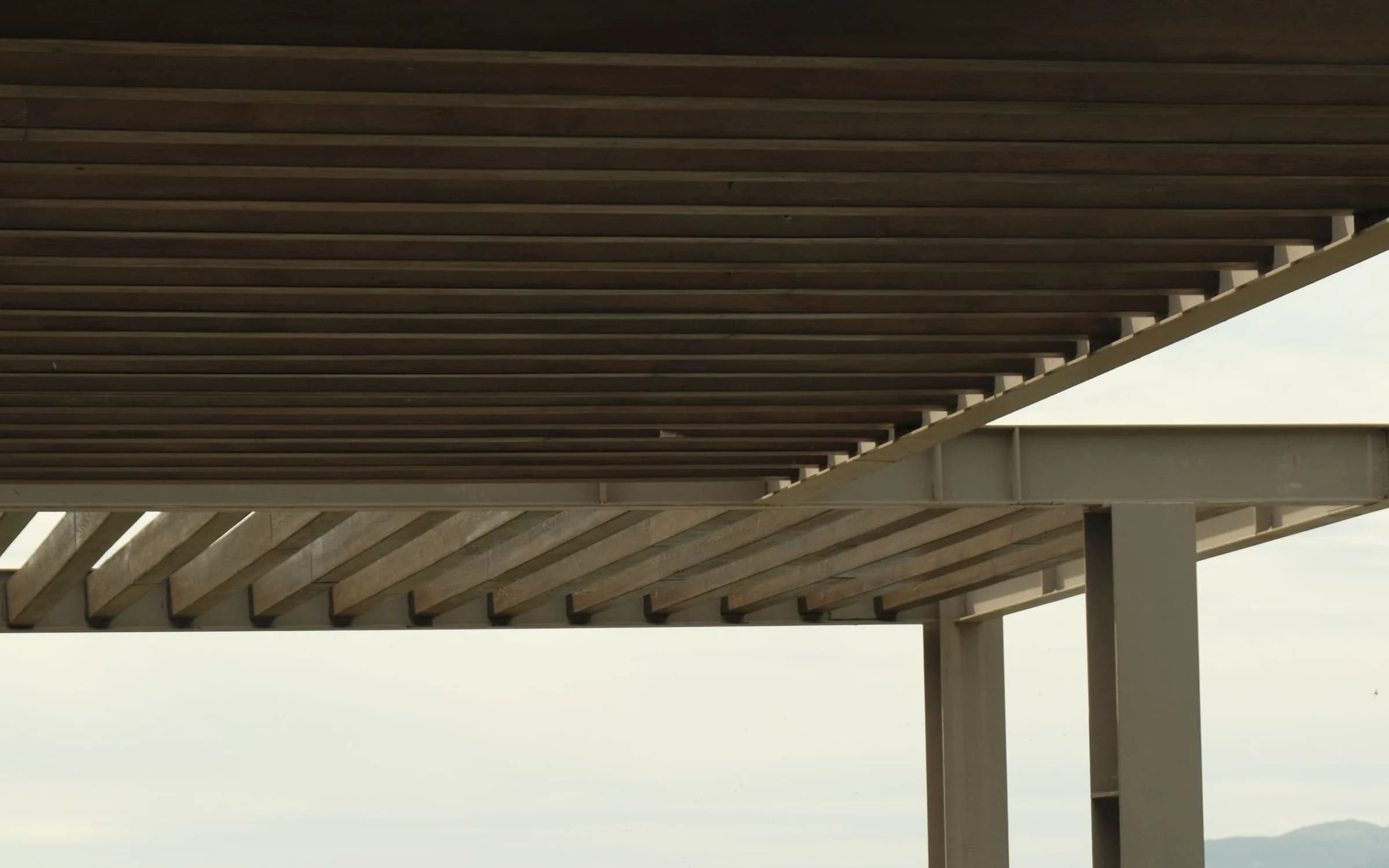 Ambiente con Techos de PVC y WPC instalado: fotografía de Grupo Dekor